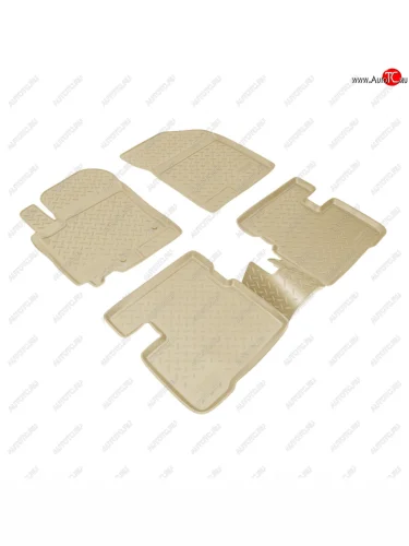 Коврики салонные Norplast (бежевый) Suzuki Swift ZC72S дорестайлинг, хэтчбэк 5 дв. (2010-2013)