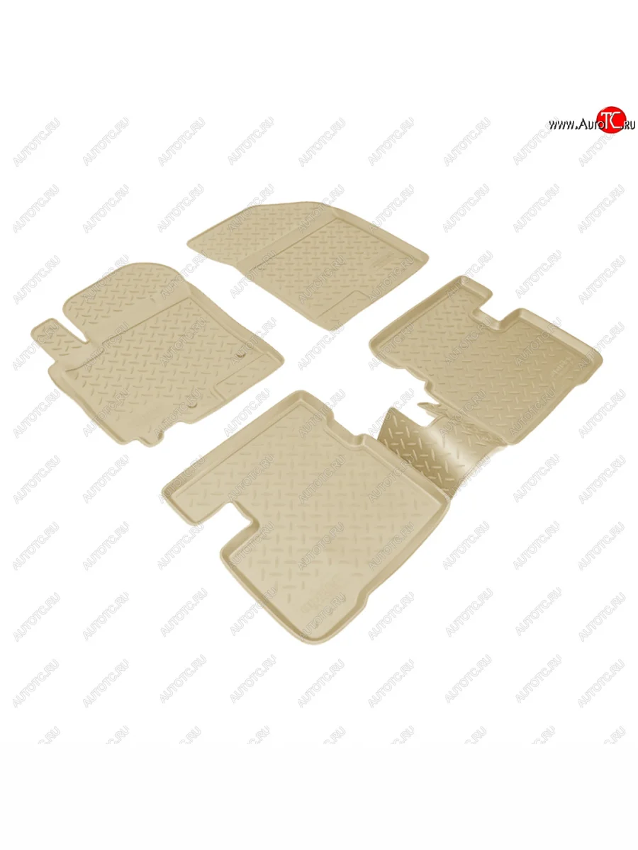 Коврики салонные Norplast Suzuki Swift ZC72S дорестайлинг, хэтчбэк 5 дв. (2010-2013) (бежевый)  с доставкой в г. Пермь