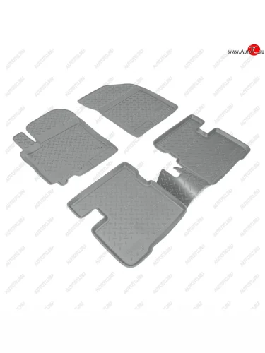 Коврики салонные Norplast (серый) Suzuki SX4 GYA,GYB  рестайлинг, хэтчбэк (2010-2016)
