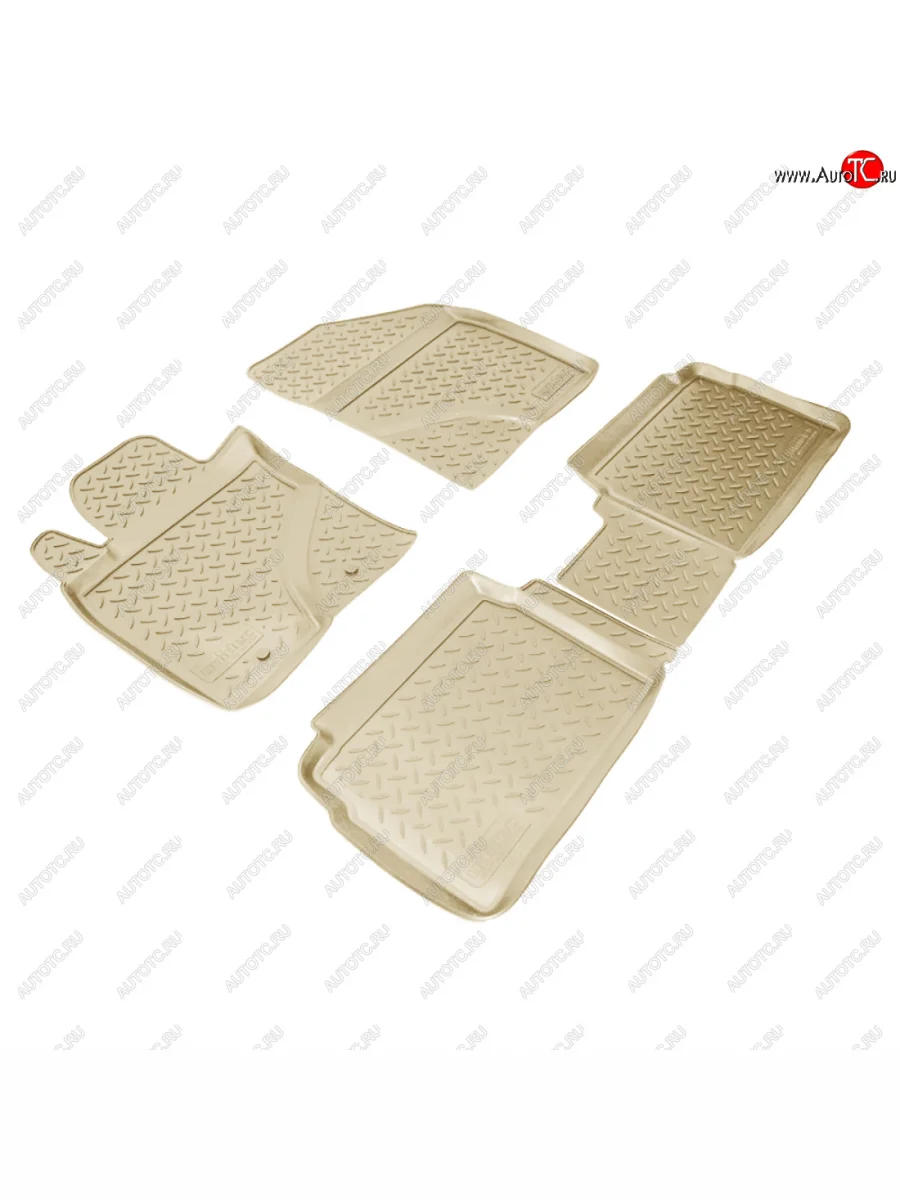 Коврики салонные Norplast Toyota Avensis T270 седан дорестайлинг (2008-2011) (бежевый)  в Перми Пермском крае
