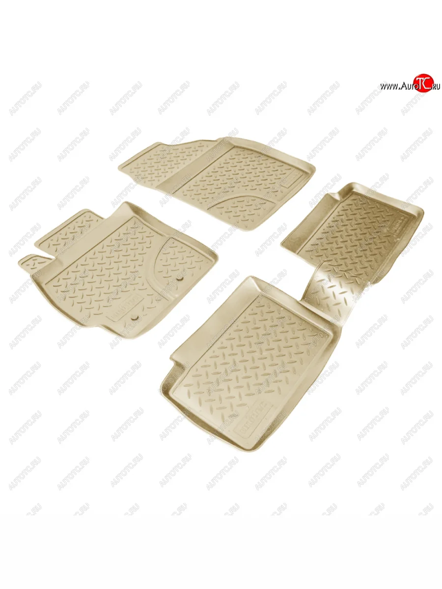 Коврики салонные Norplast Toyota Auris E150 хэтчбэк 5 дв. рестайлинг (2010-2012) (бежевый)  в Керчи Республика Крым