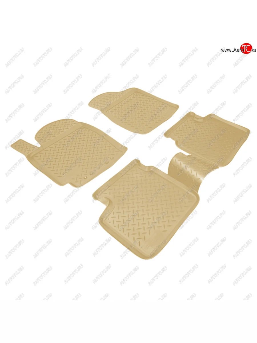 Коврики салонные Norplast Toyota Camry XV30 рестайлинг (2004-2006) (бежевый)  в Воронеже Воронежской области