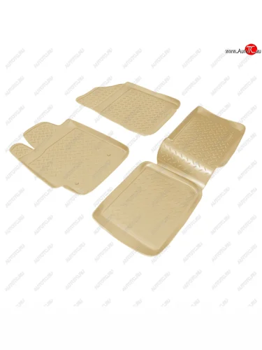 Коврики салонные Norplast (бежевый) Toyota Camry XV40 рестайлинг (2009-2011)