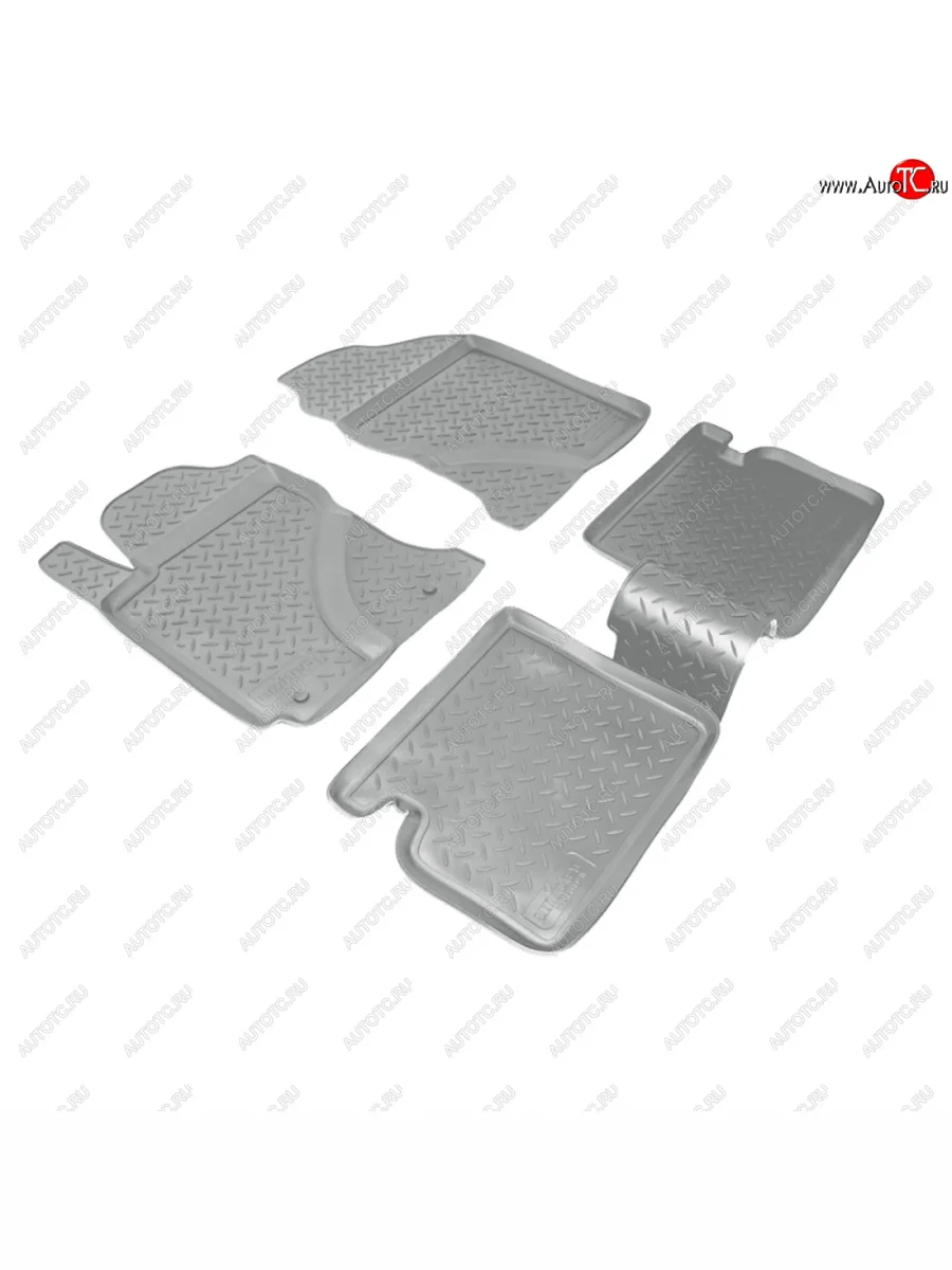 Коврики салонные Norplast Toyota Corolla E120 седан дорестайлинг (2000-2004) (серый)  в Керчи Республика Крым