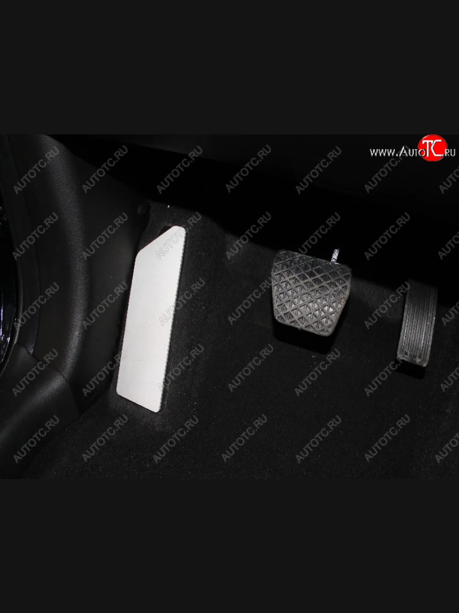 Накладка площадки левой ноги, ТСС Тюнинг Chery Tiggo 8 1 T18 рестайлинг (2019-2023) (лист алюминий 4мм)  с доставкой в г. Пермь