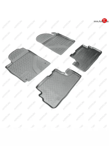 Коврики салонные Norplast (серый) Toyota Corolla Verso AR10 (2004-2009)