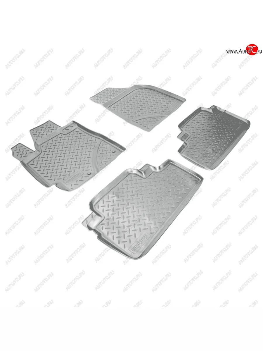 Коврики салонные Norplast Toyota Highlander XU40 рестайлинг (2010-2013) (серый)  в Керчи Республика Крым