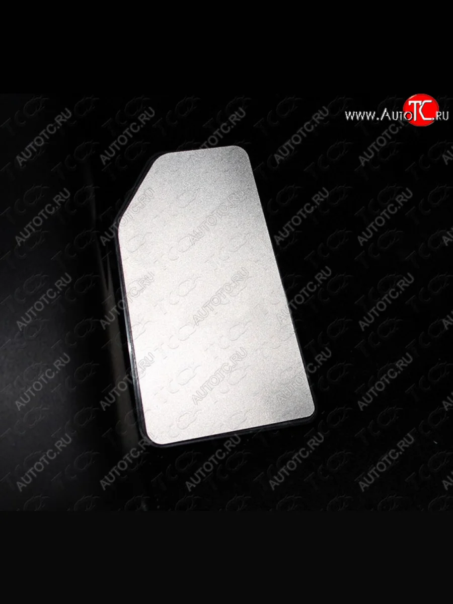 Накладка площадки левой ноги, ТСС Тюнинг Haval F7  дорестайлинг (2018-2022) (лист алюминий 4мм)  с доставкой в г. Керчь