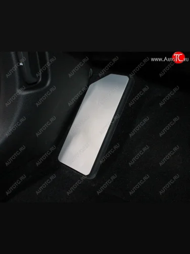 Накладка площадки левой ноги, ТСС Тюнинг (лист алюминий 4мм) KIA Soul SK3 (2018-2022)