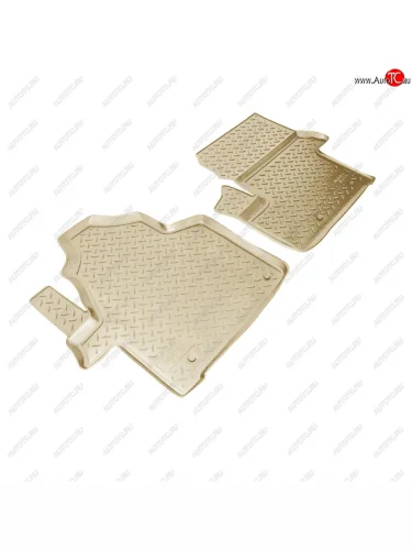 Коврики салонные (пер)  Norplast (бежевый) Volkswagen Crafter 1 (2006-2017)