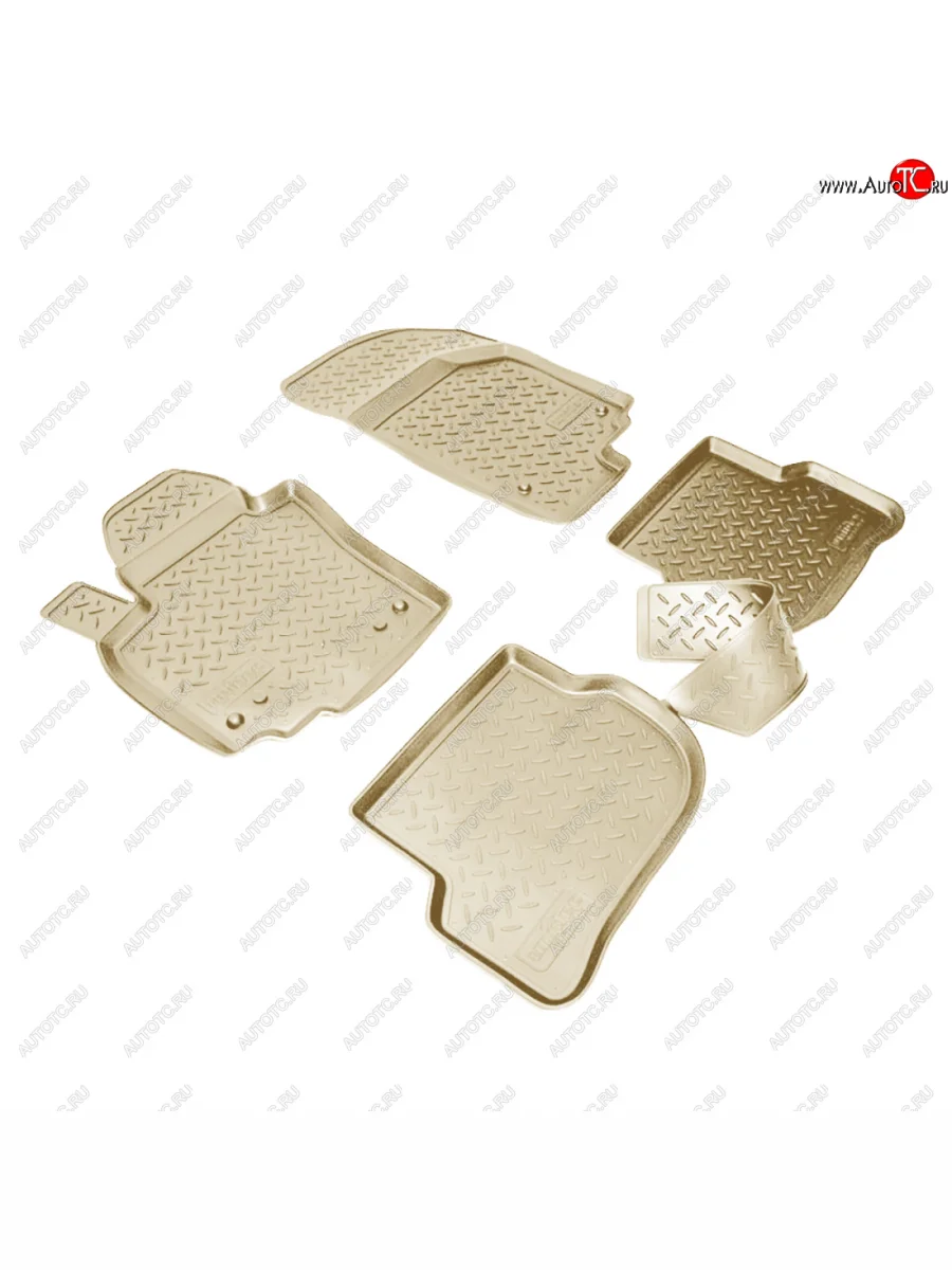 Коврики салонные Norplast Volkswagen Golf Plus 5 (2004-2009) (бежевый)  в Воронеже Воронежской области