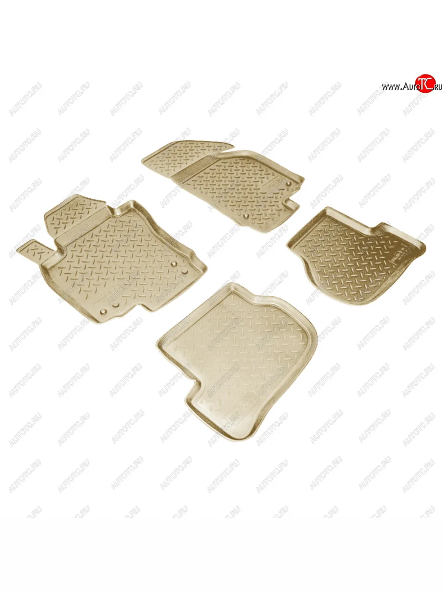 Коврики салонные Norplast Volkswagen Golf 6 Mk6 хэтчбэк 5 дв. (2008-2014) (бежевый)  в Самаре Самарской области
