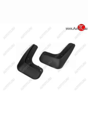 Задние брызговики (увеличенные) Petroil Tuning KIA Rio  4 FB (2020-2022) рестайлинг седан