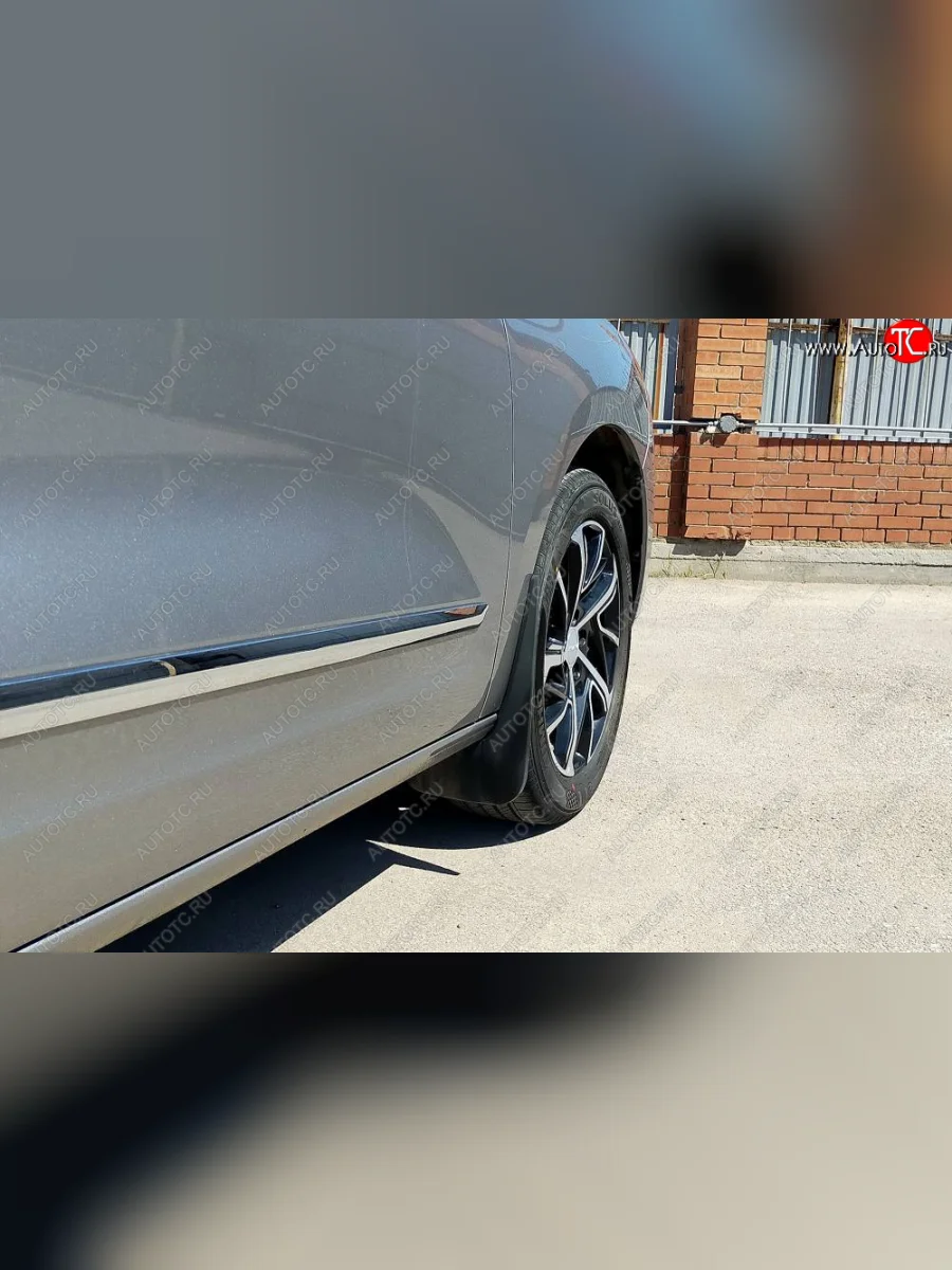 Передние брызговики (увеличенные) Petroil Tuning Haval Jolion дорестайлинг (2020-2024)  в Воронеже Воронежской области