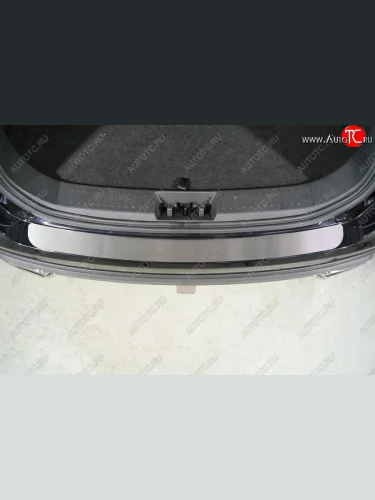 Накладки на задний бампер, ТСС Тюнинг (лист шлифованный) Chery Tiggo 8 PRO (2021-2025)