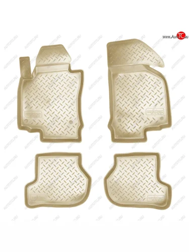 Коврики салонные Norplast (бежевый) Volkswagen Jetta A5 седан (2005-2011)
