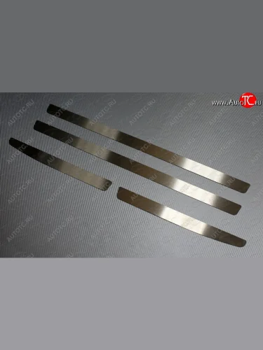 Накладки на пластиковые пороги, ТСС Тюнинг (лист шлифованный) Haval H9 1-ый рестайлинг (2017-2019)