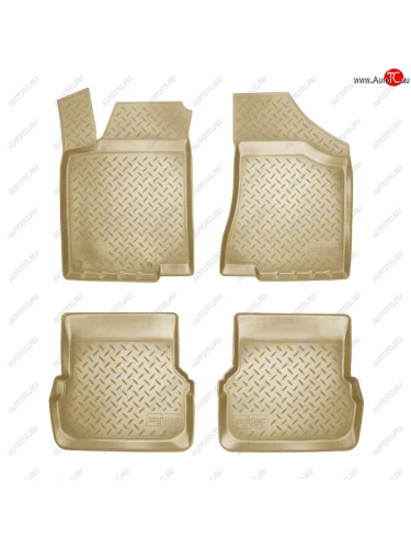 Коврики салонные Norplast (бежевый) Volkswagen Passat ( B3,  B4) (1988-1996) седан, универсал