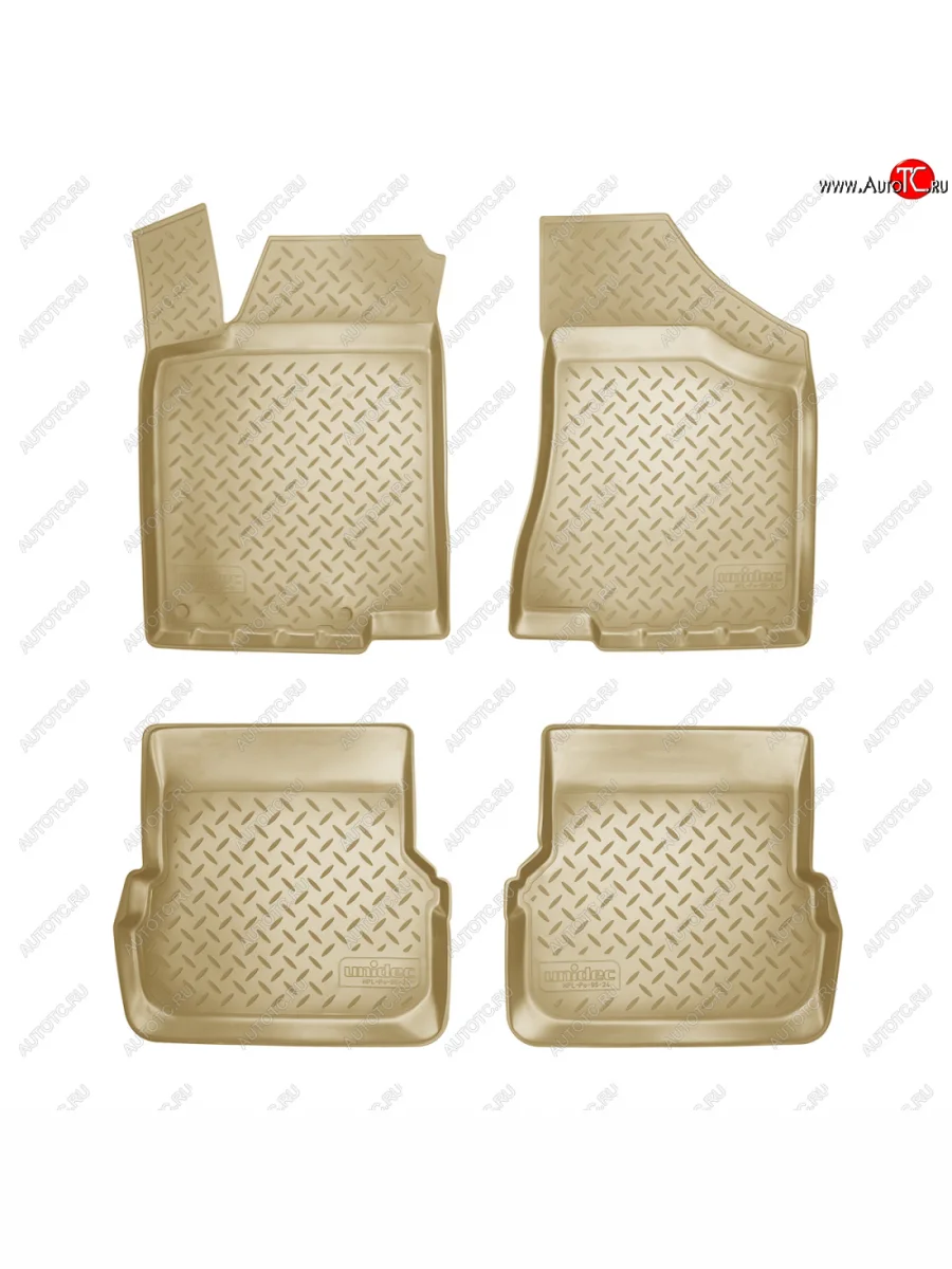 Коврики салонные Norplast  Volkswagen Passat (1988-1996) B3, B4 (бежевый)  в Самаре Самарской области