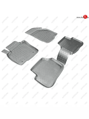 Коврики салонные Norplast (серый) Volkswagen Passat B6 седан (2005-2011)