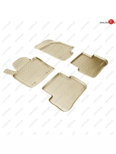 Коврики салонные Norplast (бежевый) Volkswagen Passat CC дорестайлинг (2008-2012)