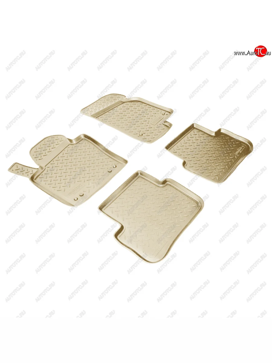 Коврики салонные Norplast Volkswagen Passat CC дорестайлинг (2008-2012) (бежевый)  в Керчи Республика Крым