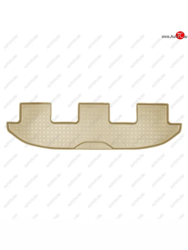 Коврики салонные (3 ряд) Norplast (бежевый 3 ряд) Volkswagen Sharan ( 7M8,  7M9) (1995-2004) дорестайлинг, 1-ый рестайлинг