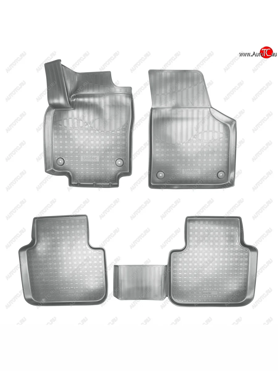 Коврики салонные Norplast Volkswagen Teramont 1 CA1 дорестайлинг (2016-2020) (серый)  в Керчи Республика Крым