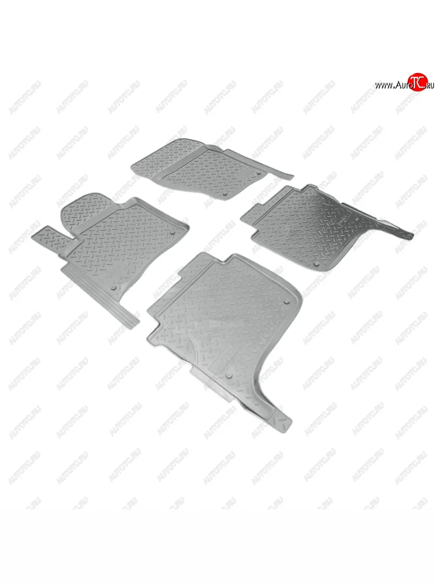 Коврики салонные Norplast Volkswagen Touareg 2 NF дорестайлинг (2010-2014) (серый)  в Керчи Республика Крым