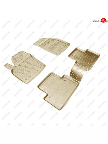 Коврики салонные Norplast (бежевый) Volvo S40  MS седан (2007-2012) рестайлинг