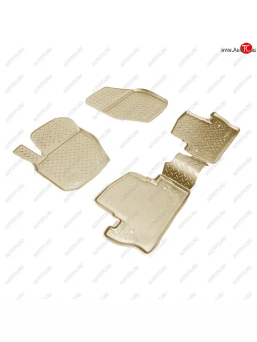 Коврики салонные Norplast (бежевый) Volvo S60 FS седан дорестайлинг (2010-2013)