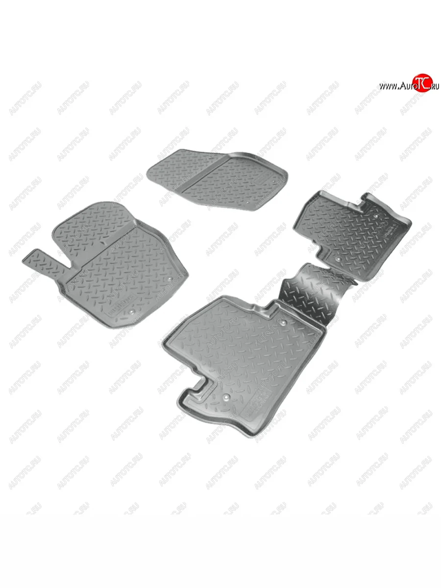 Коврики салонные Norplast Volvo S60 FS седан дорестайлинг (2010-2013) (серый)  в Керчи Республика Крым