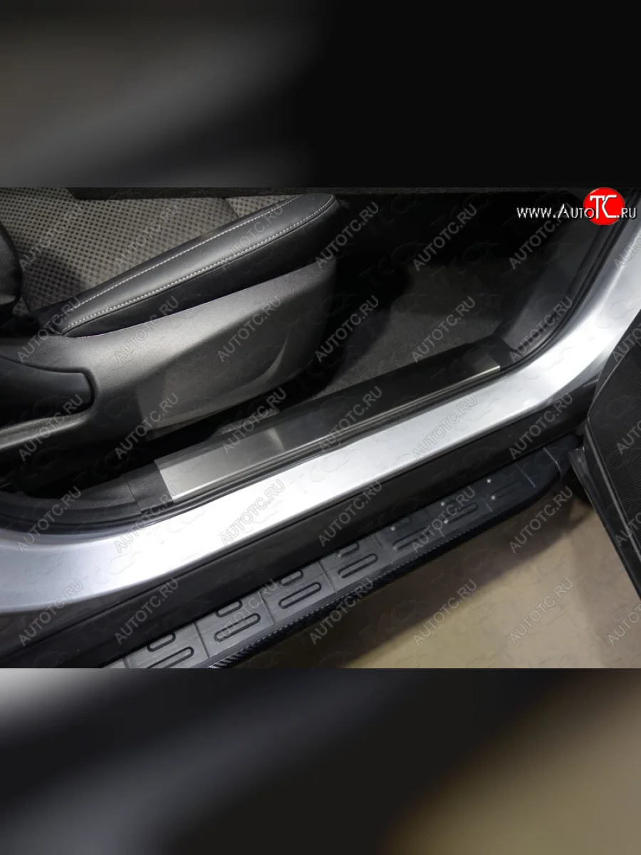 Накладки на пластиковые пороги, ТСС Тюнинг Renault Koleos 2 (2016-2025)  в Керчи Республика Крым