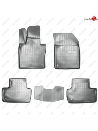 Коврики салонные 3D Norplast (серый) Volvo XC60 (2017-2022)