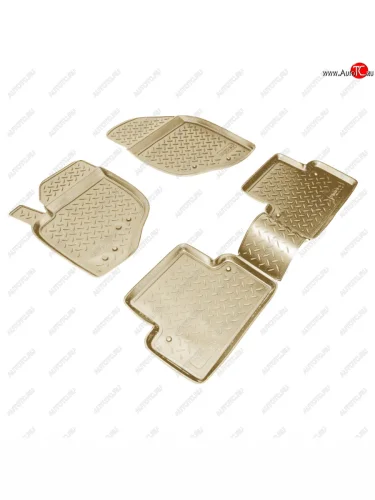 Коврики салонные Norplast (бежевый) Volvo XC70 рестайлинг (2004-2007)