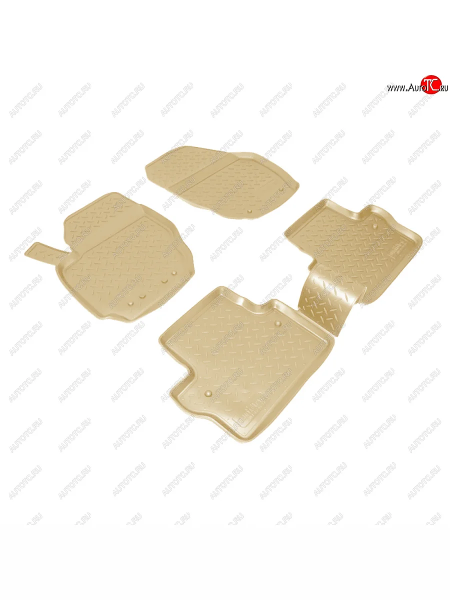 Коврики салонные Norplast Volvo XC70 дорестайлинг (2007-2013) (бежевый)  в Керчи Республика Крым