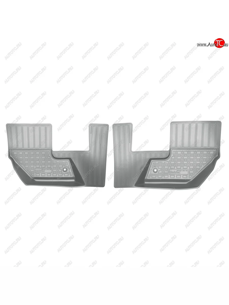 Коврики салонные (3 ряд) Norplast Volvo XC90 L дорестайлинг (2015-2019) (серый 3 ряд)  в Перми Пермском крае