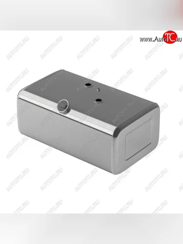 Бак топливный (аналог увеличенной ёмкости) 130 л. (320*510*870) АЛЮМИНИЙ БАКОР (горловина резьбовая, с комплектующими) Hino 300 (2010-2025)