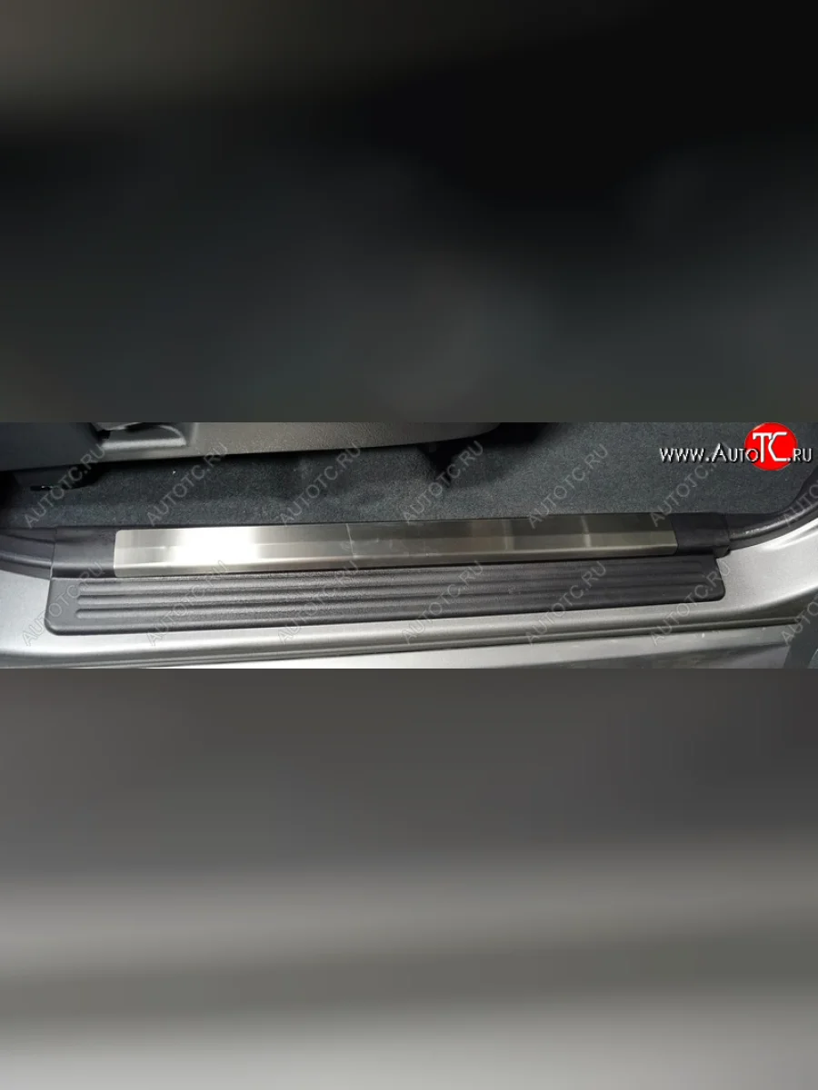 Накладки на пластиковые пороги, ТСС Тюнинг Haval H5 рестайлинг (2020-2023) (лист шлифованный)  в Керчи Республика Крым