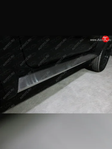 Накладки на пластиковый внешний порог, ТСС Тюнинг (Лист шлифованный) Suzuki Jimny JB64 (2018-2025)