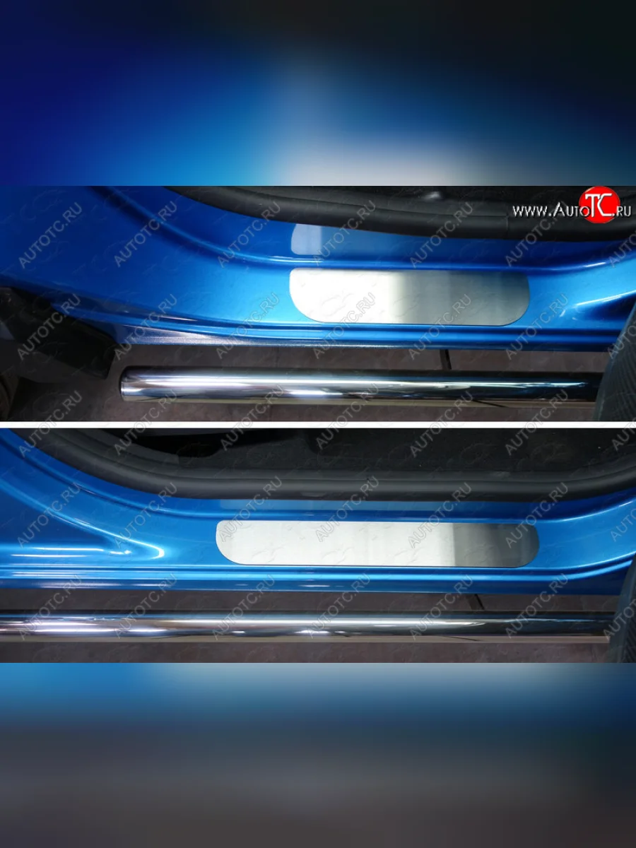 Накладки на пороги, ТСС Тюнинг Renault Kaptur дорестайлинг (2016-2020)  в Самаре Самарской области