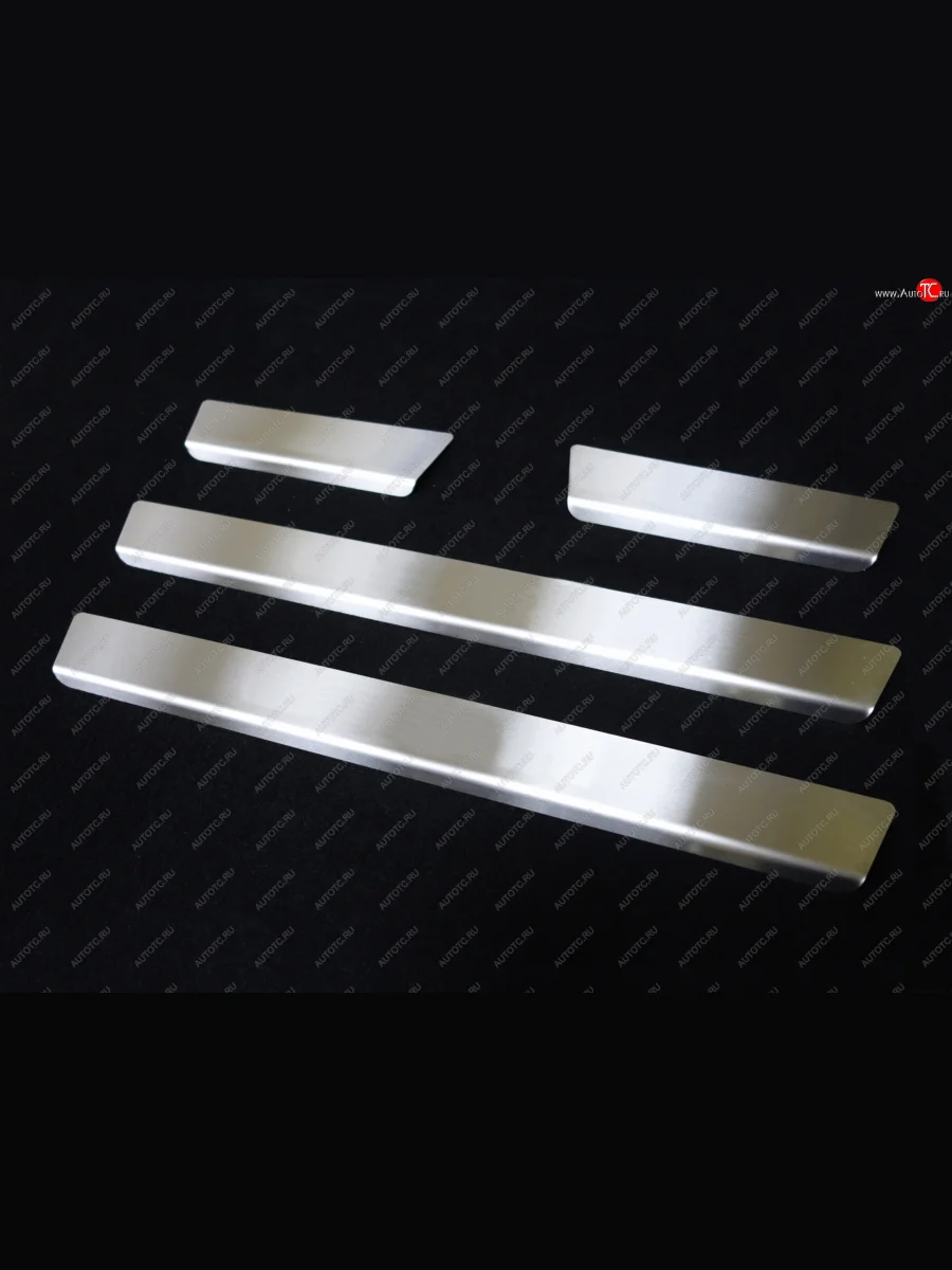  Накладки на пороги, ТСС Тюнинг Subaru XV GP/G33 дорестайлинг (2012-2016) (лист шлифованный)  в Воронеже Воронежской области