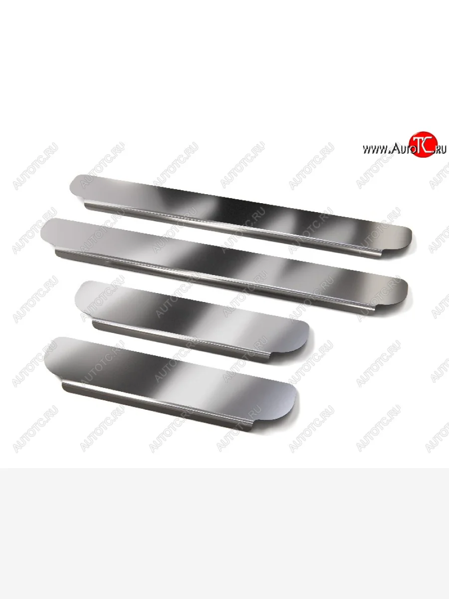 Накладки на пороги, ТСС Тюнинг Evolute i-Joy джип (2022-2025) (лист шлифованный)  в Самаре Самарской области