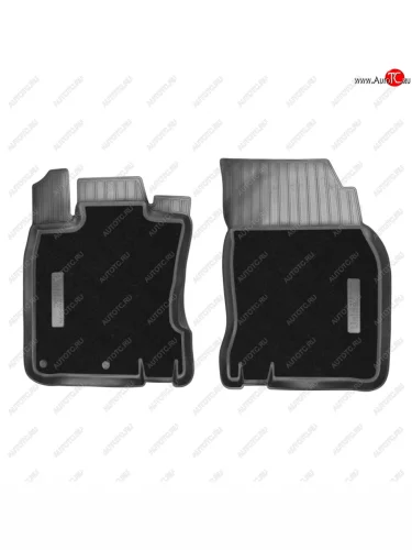 Коврики салонные комбинированные (пер) Norplast (черный(пер)) Nissan Qashqai 2 J11 дорестайлинг (2013-2019)