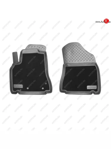 Коврики салонные комбинированные (пер)  Norplast (черный) Peugeot Partner Tepee (2008-2012)