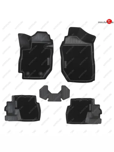 Коврики салонные комбинированные Norplast (черный) Suzuki Jimny JB64 (2018-2025)