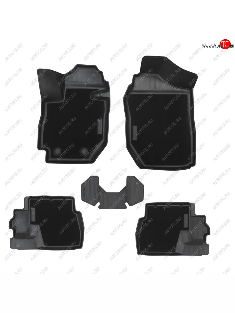 Коврики салонные комбинированные Norplast Suzuki Jimny JB64 (2018-2025) (черный)  в Самаре Самарской области