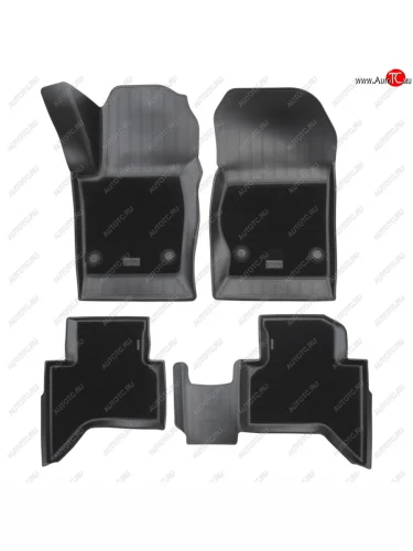 Коврики салонные комбинированные Norplast (черный) Tank 300 (2020-2025)
