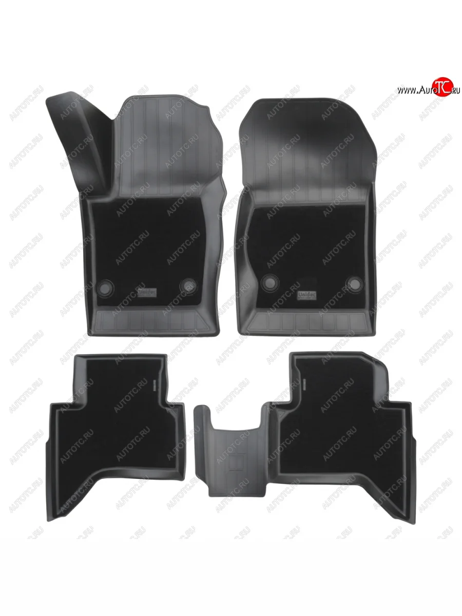 Коврики салонные комбинированные Norplast Tank 300 (2020-2025) (черный)  с доставкой в г. Керчь