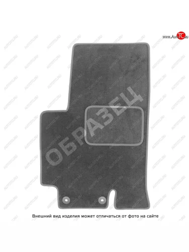 Ковры салона текстильные (3 ряд) Norplast  ( LUX серые ) Acura MDX YD2 рестайлинг (2010-2013)